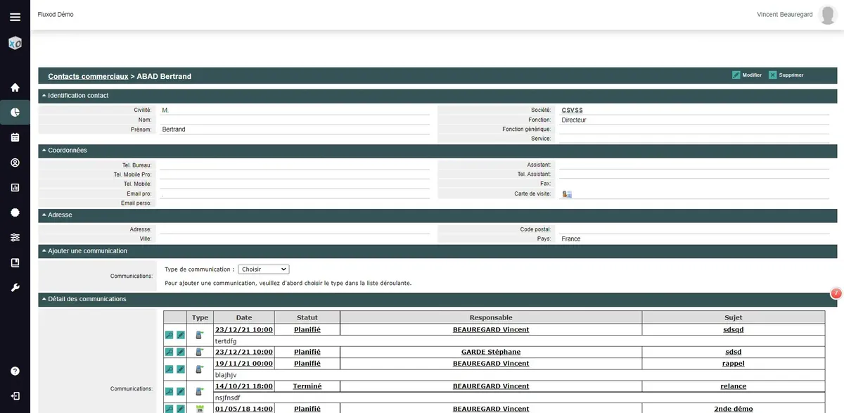 Fluxod fiche contact